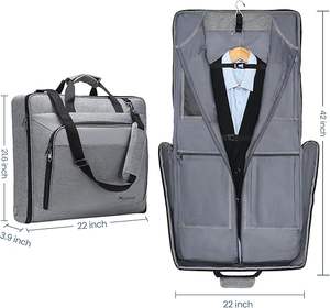 Muestra Gratuita, Bolsa de Viaje Plegable al por Mayor con Correa para el Hombro, Bolsa para Trajes de Hombre, Maleta Colgante para Trajes, Bolsa para Disfraces - Product Image 3