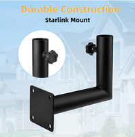 Kit de montage mural Starlink de haute qualité en gros - Support d'antenne en acier en forme de L pour kit Internet Starlink à fixation murale