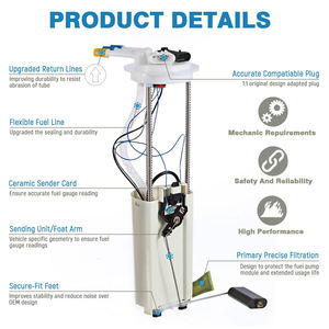 Conjunto de bomba de combustible eléctrica para <span class=keywords><strong>CHYSLER</strong></span> 300 300C V6 2.7L 04578218AF 04578218AD - Product Image 3