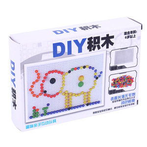 Diy Building Blocks 96Pcs Colorful Peg <b>Puzzle</b> Educational Toy For Kids Age 6 Up - Product Image 1