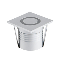 Litecent 1w intérieur et extérieur Led étape lumière esprit corps en aluminium encastré coin lumière pour escaliers maison hôtel IP67 étanche