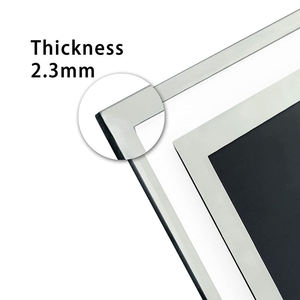 Cadre <span class=keywords><strong>photo</strong></span> créatif en <span class=keywords><strong>verre</strong></span> cristal transparent 10'' pour certificat, décoration intérieure, cadre pour certificat d'honneur, vente en gros - Product Image 6