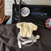 Organizer Kabel Penyimpanan Kabel Data Organizer Gaya Ins Gantungan Kunci Kreatif Pengait Gantungan Kunci Baju