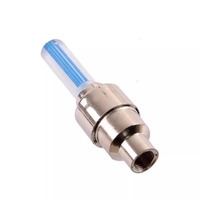 Lampe de valve de vélo solaire à LED, lampe de vélo de montagne pour la conduite nocturne, lumière multicolore, étanche IPX5