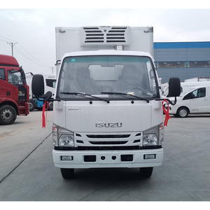 รถบรรทุกห้องเย็น Qingling Isuzu NJR/NHR/NKR/NQR/NNR/NPR/NMR เกียร์ธรรมดา เครื่องยนต์เบนซิน ใหม่ สำหรับขนส่งผลไม้ ไอศกรีม ปลา พร้อมตู้แช่แข็ง - Product Image 5