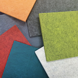 Panneau acoustique en feutre polyester recouvert de <span class=keywords><strong>tissu</strong></span> Seninpanel pour l'isolation <span class=keywords><strong>phonique</strong></span> dans les intérieurs - Product Image 2