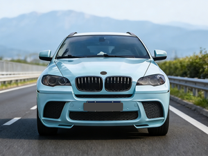 Kit Carrozzeria di Alta Qualità per <span class=keywords><strong>BMW</strong></span> <span class=keywords><strong>X6</strong></span> <span class=keywords><strong>E71</strong></span> 2008-2014, Aggiornamento Stile MP, Paraurti Anteriore con Diffusore Posteriore, Parti di Ricambio - Product Image 2