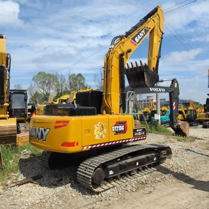 21 Ton Used China Sany Excavator Sany215C/235C 1.0m <b>Bucket</b> 103KW Engine & Motor Good Condition Fully Hydraulic | <b>Cheap</b> Sale - Product Image 1