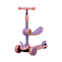 Trottinette à 3 roues pliable certifiée EN71, légère et moderne, pour enfants de 3 à 10 ans, idéale pour l'extérieur – Meilleure vente à prix abordable