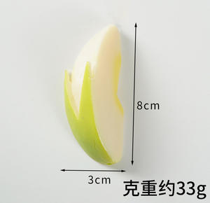 Modelo de Manzana Artificial Realista en 3D, Colgante de Plástico, Llavero de Frutas Falsas, Decoración para el Hogar - Product Image 2