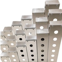 Boîtier extérieur étanche IP66 en acier inoxydable, revêtement poudré, boîte à boutons poussoirs 170x76x76mm