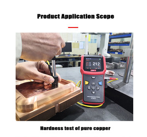 Endüstriler için otomatik Alarm cep telefonu Bluetooth uygulaması ve PC yazılım analiz verileri ile UNI-T ututa Leeb sertlik test cihazı - Product Image 2