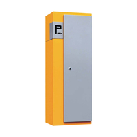 Barrière de parking TW901DC-90 avec tige à 90 degrés, moteur DC haute vitesse, télécommande, reconnaissance de plaque d'immatriculation, protection IP44