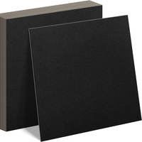 Feuille de carton noir pour panneau d'affichage, publicité POP et production de signalétique
