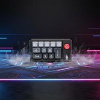 K810 USB-C Keyboard Mini Nirkabel 12 Tombol Numerik yang Dapat Dilepas untuk Shortcut Office, Spredsheet, dan Pengaturan Meja Gaming PC