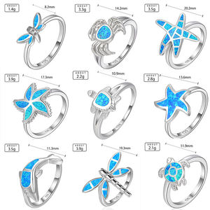 XYOP Customized Wholesale 925 Sterling Silver Elegant and Radiant Style <strong>Opal</strong> <strong>Rings</strong> for Women Fine Pendants &amp; Charms - Product Image 6