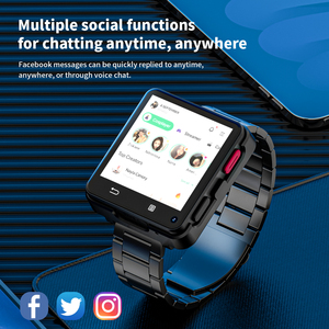 Montre connectée Android 11 avec carte SIM 4G, 3 Go + 32 Go, <span class=keywords><strong>grand</strong></span> écran de 2,64 pouces, GPS, Wi-Fi, caméra, téléphone Android, montre connectée - Product Image 6