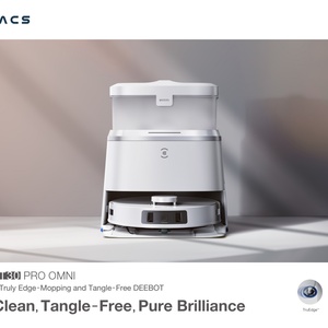 Robot aspirateur T30 PRO OMNI avec fonction de lavage humide/sec, nettoyage sonique, nettoyage automatique, batterie Li-Ion en plastique, contrôle par application, longue autonomie pour extérieur - Product Image 2