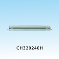 CH320240H ChuanHangDisplay 5.1 Inci COB 320240 Modul LCD Grafis 320X240 Layar Matriks Titik RA8806 Tanpa Pengontrol Tambahan
