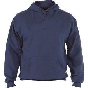 เสื้อกีฬาขนแกะแบบสวมหัว Dri-Power XX-Large นาวีมีฮู้ดเสื้อสเวตเชิ้ต3D ปักกันยับผ้าฝรั่งเศสเทอร์รี่ - Product Image 1