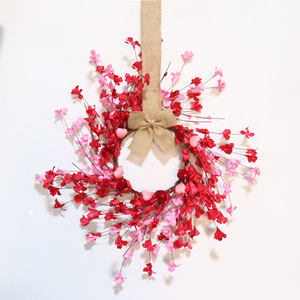 Guirnalda de Flores de Papel de 45cm, Estilo Moderno, para el Día de San Valentín, Guirnalda Simulada para el Día de la Madre, Decoración Cálida para el Hogar, Adorno para Puerta - Product Image 3