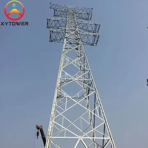 Malha galvanizada 400KV <span class=keywords><strong>Angular</strong></span> aço elétrico transmissão Line Tower - Product Image 5