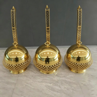 BOSAI 8L Chauffe-plat suspendu en maille or et argent, en acier inoxydable, de luxe, pour buffet, hôtel et restaurant