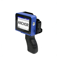 Impresora de Inyección de Tinta Portátil H1 para Códigos de Barras, Códigos QR, Pantalla Táctil, Funciona con Batería, 10 ppm, Tinta de Secado Rápido, Impresora de Etiquetas Portátil