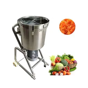 Carne Comercial Vegetal Liquidificador Elétrico Aço Inoxidável Alho Ginger Chili Shredder Chopping Machine