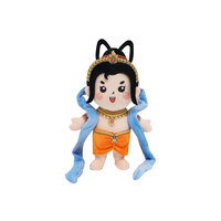 Fabricant de peluches personnalisées OEM ODM de haute qualité, certifiées CE et CPC, conception de poupées douces, animaux en peluche Chang'e, jouets en peluche en coton PP et polyester