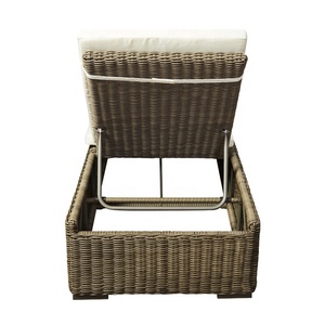 KHÁCH SẠN bên ngoài vườn <span class=keywords><strong>wicker</strong></span> sunbed đồ nội thất ngoài trời Patio hồ bơi mây Sun <span class=keywords><strong>Lounger</strong></span> Chaise phòng chờ ghế - Product Image 5