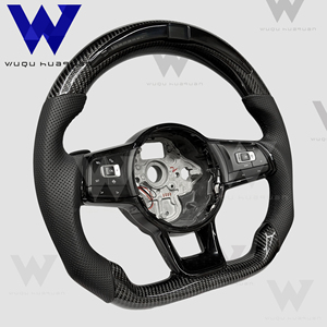 Volante con Luz LED Integrada, Fabricado en Fibra de Carbono Semi-Procesada, Apto para Modificación Masiva, Compatible con Golf y Polo - Product Image 3