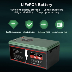 แบตเตอรี่โซลาร์เซลล์แบบ Deep Cycle สำหรับเก็บพลังงาน 12.8V 25.6V แบบแยกส่วนและต่อพ่วงได้  สำหรับระบบไฮบริดกริด 100Ah 150Ah 200Ah 300Ah 12.8V200AH Lifepo4 - Product Image 4