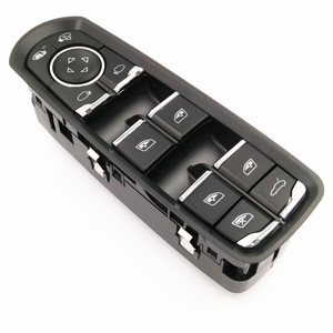 Interruptor de Ventana Lateral del Conductor para Porsche Panamera Cayenne 2010-2015, Repuesto Negro - Product Image 1