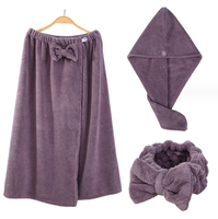 Ensemble de Serviettes de Bain Haut de Gamme Personnalisé, Doux, Anti-Peluche, Coffret Cadeau de Luxe