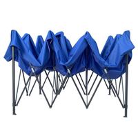 Tente commerciale robuste d'extérieur bleue, rouge et blanche 3x3, 3x6, 2x2, 3x4.5, Tenda Lipat pour marché