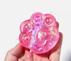 2024 nuevo diseño gato pata juguete maltosa lleno alivio del estrés Animal pata bola niños característica sensorial caja embalada función de descompresión - Product Image 4