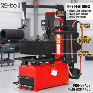 <span class=keywords><strong>Smontagomme</strong></span> <span class=keywords><strong>Automatico</strong></span> con Braccio Ausiliario Destro ad Alta Efficienza 110V 220V 380V per Officina e Garage - Product Image 1