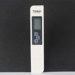 เครื่องวัดคุณภาพน้ำแบบพกพา TDS EC พร้อมจอแสดงผลดิจิตอล 0-9990PPM พร้อมฟังก์ชั่นโฮลด์สำหรับการทดสอบน้ำดื่ม - Product Image 1