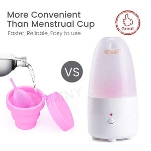 Esterilizador de Copas Menstruales Electrónico a Vapor, Ecológico y Reutilizable, Producto de Higiene Femenina - Product Image 3