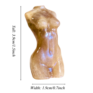 Nhà Máy Bán buôn <span class=keywords><strong>Moonstone</strong></span> nữ Mô hình tinh thể thèm thèm muốn màu xanh Flash khắc chữa bệnh năng lượng đá cho món quà - Product Image 2