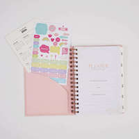 AP Service d'impression de livres Impression personnalisée Journal Journal Notebook Fitness Budget Wedding Planner Spiral Binding Planner