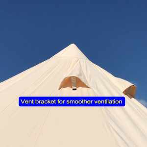Tente cloche en toile <span class=keywords><strong>Sibley</strong></span> 4M 5m du Royaume-Uni - Product Image 3