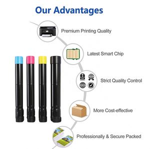 006R01395 006R01396 006R01397 Compatible con WorkCentre 7425 7428 7435 cartuchos de tóner más nuevo Chip inteligente tóner importado - Product Image 2