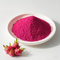 Hoge Kwaliteit Biologische Pitaya Poeder Gevriesdroogde Rode Draak Pitaya Fruit Poeder Dragon Fruit Fruit Poeder Poeder