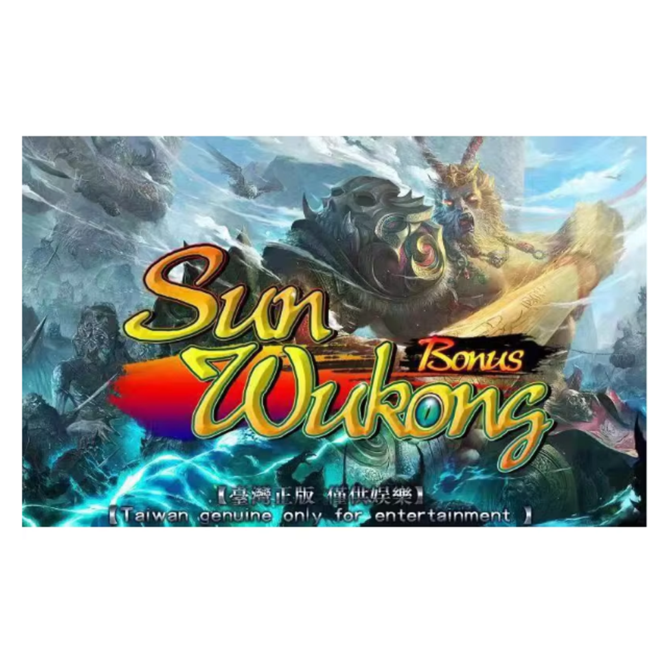 TigerFuns TF--102 Sun Wukong Fishing Game Board for 6/8/10 Players Black 110V/220V