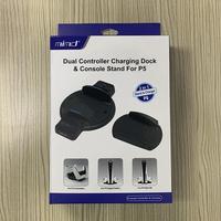 Support de charge double sens pour manette PS5 pour consoles PS5 Station de charge avec adaptateur Accessoires de jeu