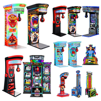 Prix usine Street Sport Jeu d'arcade en plastique à pièces Boîte électronique récréative Automat Boxing Punch Machine avec prix