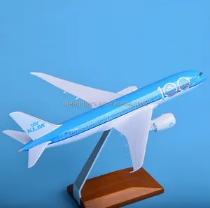 Metall 28CM KLM B787 Niederlande Nicht fliegende Modellflug zeuge KLM Royal Dutch Airlines Boeing Druckguss Flugzeug modelle für Hot Sale