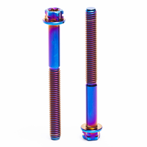 Pernos Hexagonales de Aleación de Titanio Anodizado, Cabeza Plana, Estándar DIN Clase 10.9 y 12.9, M5 M6 M8 M10 para Motocicleta - Product Image 2